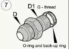 3176652100 Nippel: (Duplicate) A short piece of pipe with external threads on both ends